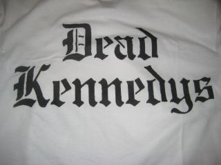 Dead Kennedys T shirt Punk Rock Band DK w FREE DECALS STICKERS