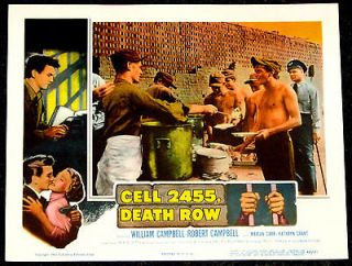 Death Row 1955 Caryl Chessman Story William Campbell Prison Yard u