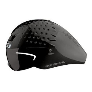 New 2013 Louis Garneau Vorttice Black Knight TT Time Trial Helmet