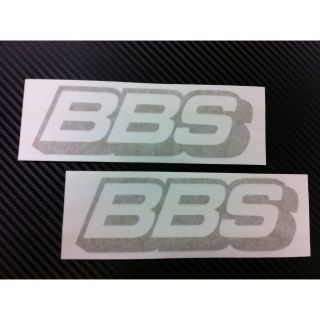 BBS RIM Racing Decal Sticker (New) Gold x2