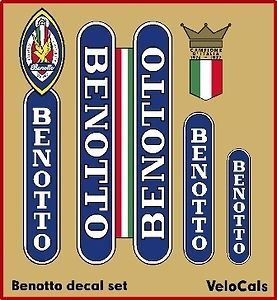 Benotto Decal Set of 5 (sku 753)