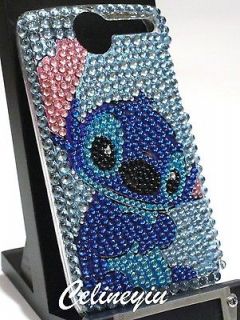 Bling Stitch Diamond Crystal Back Case for G7 HTC Desire A8181