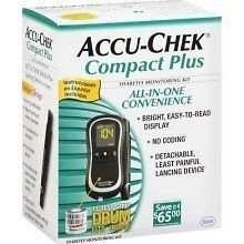 ACCU CHEK Compact Plus Meter Kit by Accu Chek