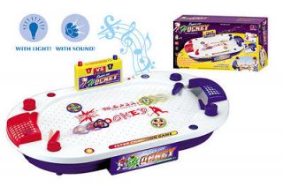 to Adult Fun Portable Compact Family Air Hockey Game Table Set