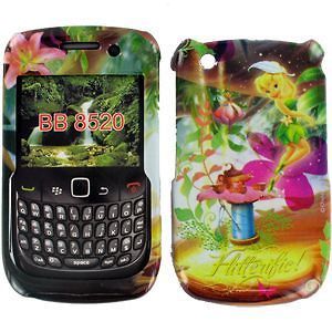 BlackBerry Curve 2 8520 / 8530 Flitterific Tinkerbell Disney Hard