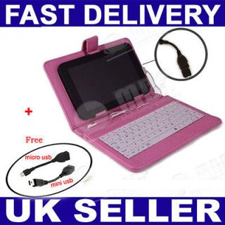 Pink  NOOK TABLET 16GB 7 BNTV250 USB Keyboard Leather