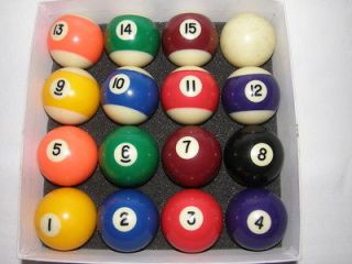 REPLACEMENT BALLS YOU PICK ball rack billiards pool table deluxe P0512