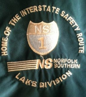 Norfolk & Southern Jacket Large. With Flaw