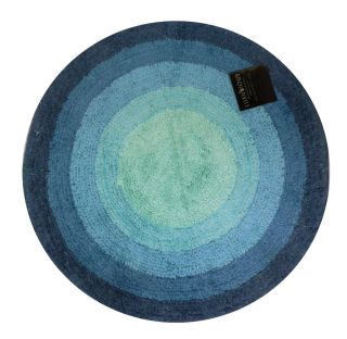 Round Circular Shaggy Soft Bath Mat / Rug   Washable in 4 colours