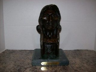 Limited Edition Rustic Bronze Sculpture Savage After Frederick
