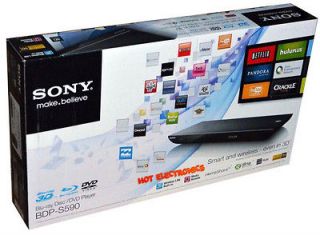 Sony BDP S590 3D Blu ray Disc Player with Wi Fi (Black) SONY BDPS590