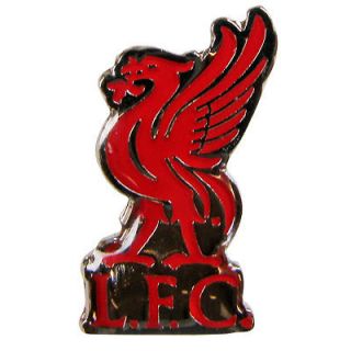 Liverpool FC Football Official Liver Bird Crest Metal Pin Badge