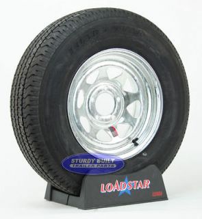 Boat Trailer Tire by LoadStar ST 215/75R14 Radial Galvanized Wheel 14