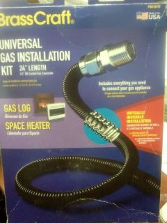 BrassCraft Gas Log/Space Heater Gas Installation Kit PSC1079