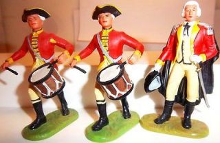 TOY SOLDIERS BRITISH SEVEN YEAR WAR FRENCH INDIAN WAR 1776 AMERICAN