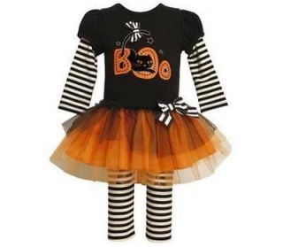 Boutique Bonnie Jean Halloween Tutu Set Size 3 6 Months Baby Girls