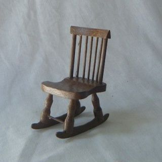 CONCORD Dollhouse Miniature Furniture WINDSOR ROCKER Rocking Chair