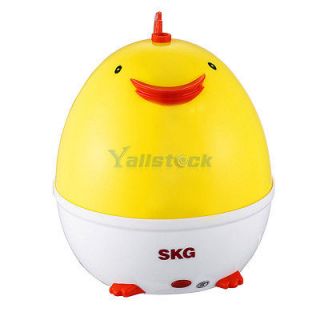 SKG FM 3102 Electric Steam Egg Boiler & 350W Egg Cooker Yellow