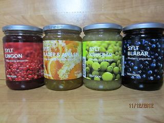 Preserves Lingonberry Elderflower Gooseberry Blueberry Jam *YOU PICK
