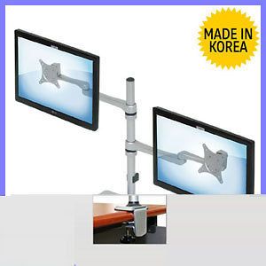 Dual Monitor Articular Arm Stand PD2 Clamp typ/Blac k~30