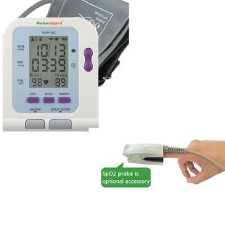 Advanced Blood Pressure And Heart Rate Monitor with USB Port and