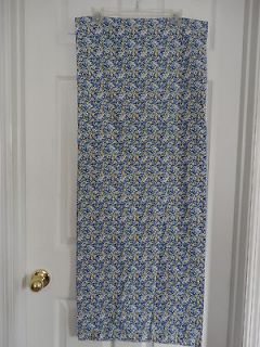 blue floral valance in Curtains, Drapes & Valances
