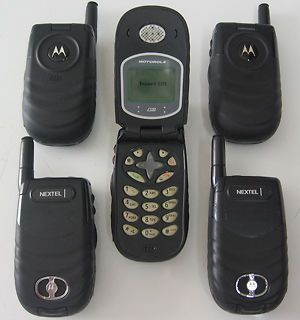 i530 Nextel/Boost Cell Phones Lot Voice Dialing + Wall Chargers