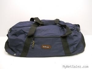 Go Bungy 29 Large Duffel Travel Bag Luggage Navy Blue Canvas