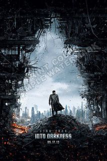 STAR TREK Into Darkness 2013   MOVIE POSTER   FREE S/H