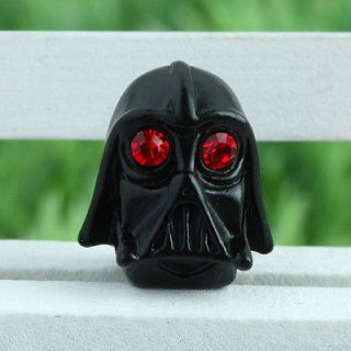 Vader Crystal Rhinestone Headset Anti Dust Ear Cap Phone Jack Plug