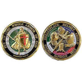 NEW Armor of God Coin ~ Spiritual Courage Blessing