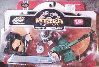 2001 Battlebots Grip n Grapplers GRENDEL Action Figure New in Package