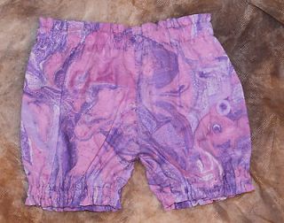 Boutique Purple Swirl w/ Ruffle Butt Baby Bloomers size 6 Months