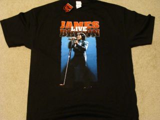 JAMES BROWN LIVE T Shirt XL