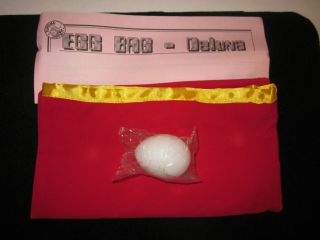 Egg Bag Magic Trick   w/ Fake Egg Very Funny Magic Very Nice for
