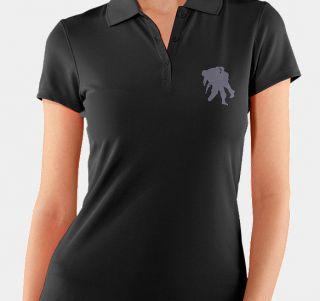 Under Armour Womens Wounded Warrior Project Polo Shirt Size Small