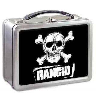 RANCID band collectible lunch box ~~~ punk rock old school