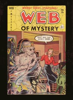 Web of Mystery # 7 in VG F condition