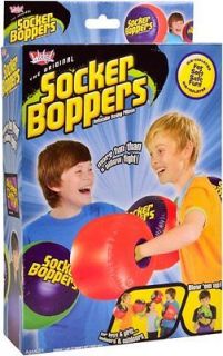 Wicked Socker Boppers Inflatable Boxing Pillows (Assorted Colours)