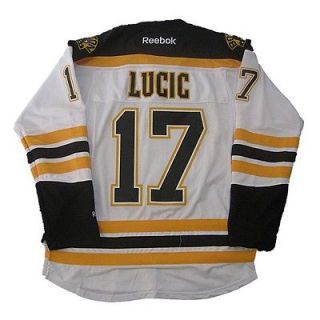 New NHL Reebok Milan Lucic Jersey #17 Small 2X Boston Bruins White NIP