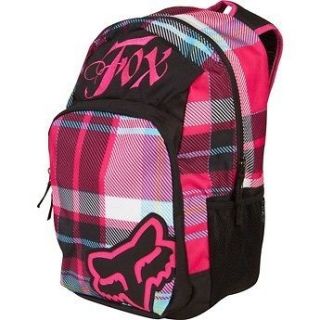Fox Racing Dirt Vixen Girls Backpack School Bag Frost Blue Pink One