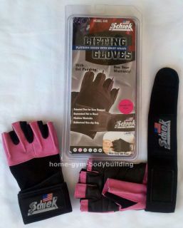540 Platinum Weightlifting Glove   Wrist Wraps   Womens Pink Gloves