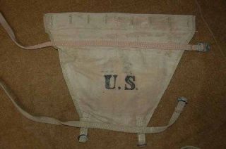 WWII US Army M1928 Haversack carrier pack extender