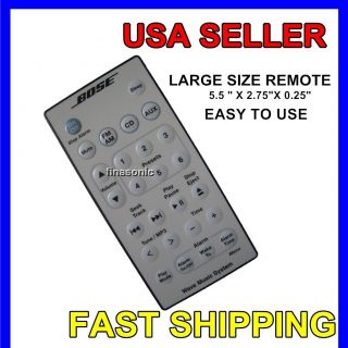 BOSE Wave music system Remote LARGE BUTTONS~EASY TO USE