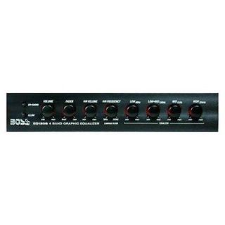NEW Boss EQ1208 Car Equalizer   2 Channel   Graphic   Fader   4 Band