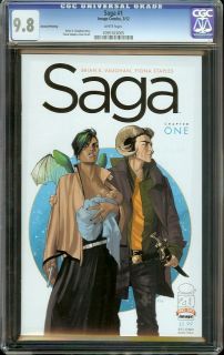 Saga 1 Second Printing CGC 9.8