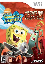 New SpongeBob SquarePants Creature From the Krusty Krab Playstation 2