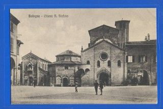 Chiese / Santo Stefanos Basilica @ Bologna, Italy Vintage Postcard