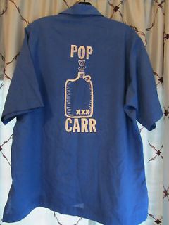 Vintage King Louie short sleeve bowling shirt Pop Carr size L