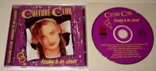 CULTURE CLUB Boy George  KISSING TO BE CLEVER CD Album 1996 Ex.